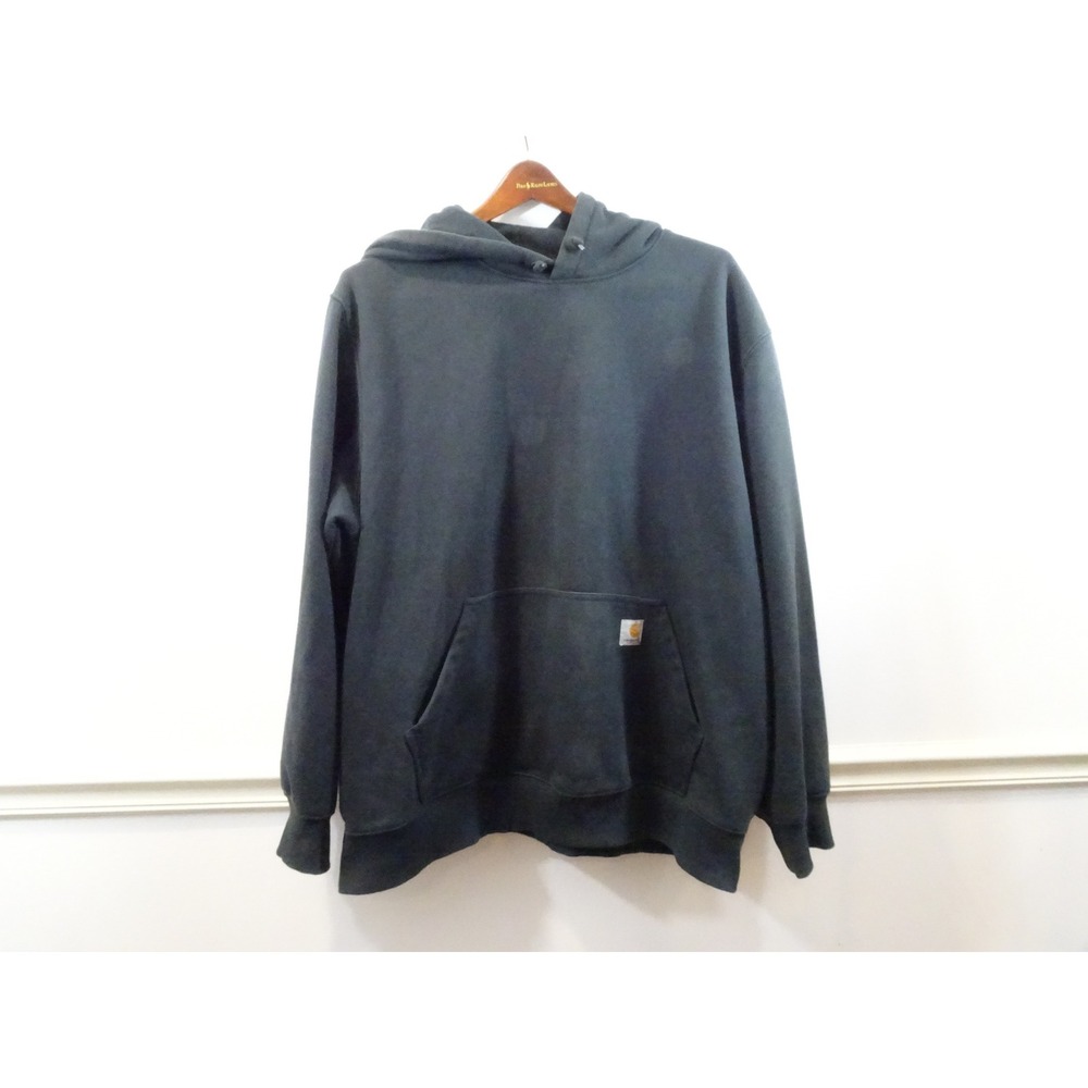 Carhartt Rain Defender Loose Fit Hoodie Mens 2XL Gray TS0615-M Sweatshirt